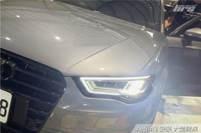 HE-AU-031 Audi A3 LED 魚眼大燈2