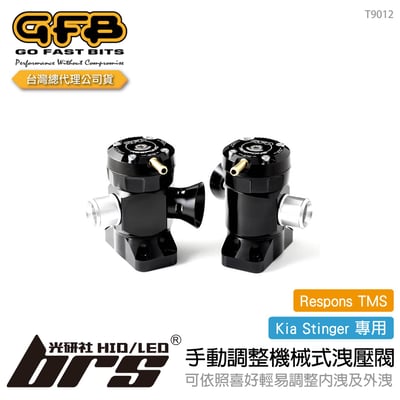 T9012 GFB Respons TMS Stinger 手動調整機械式洩壓閥1
