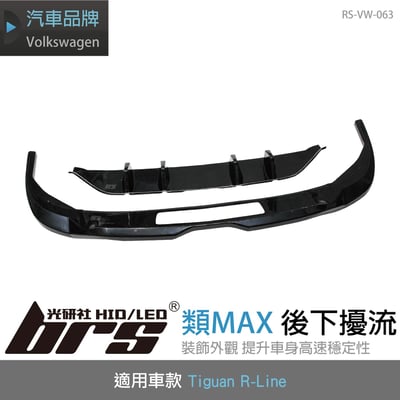 RS-VW-063 Tiguan R-Line 類MAX後下擾流-V11