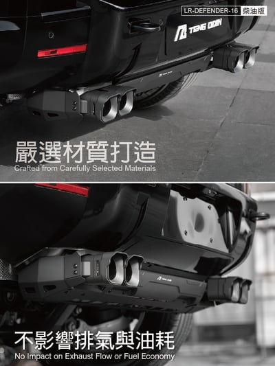 LR-DEFENDER-16 Defender 90 110 130 騰謙方舟尾喉套件3