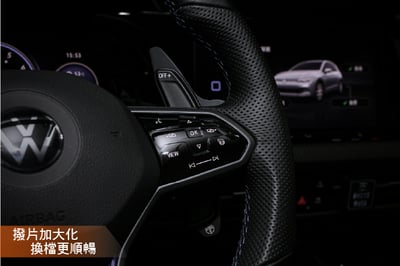 免運 免工資 SG-VW40G03-- R系列 鋁合金方向盤撥片4