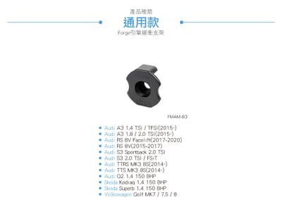 FMAM-B3 Forge 引擎緩衝支架3