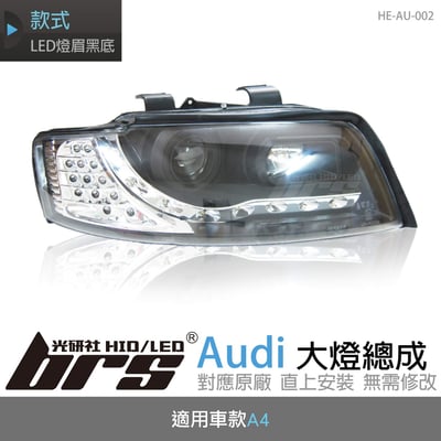 HE-AU-002 Audi 大燈總成1
