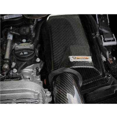 免運 免工資 ARMABZM264-A W205 C300 碳纖維進氣系統4