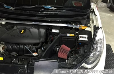 免運 免工資 HYN-EL18 Elantra MST 進氣系統2