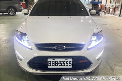 HE-FO-028 Mondeo 大燈總成-黑底款2