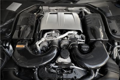 免運 免工資 ARMABZC63S-A W205 C63S 碳纖維進氣系統4