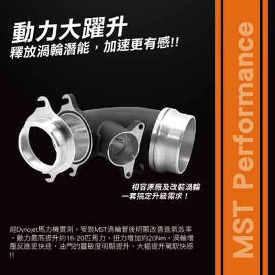 免運 免工資 BW-S5803 S58 MST 渦輪管5