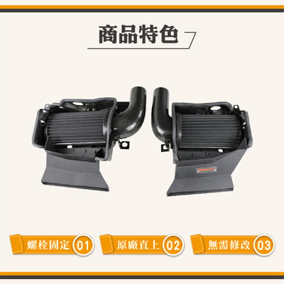 免運 免工資 ARMABZS63S-A W222 後期 S63 碳纖維進氣系統5