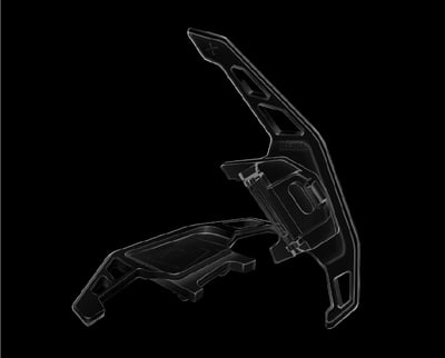 AGT003C Leyo透明換檔撥片3