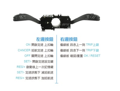 FI-VW-004 New Polo 定速撥桿4