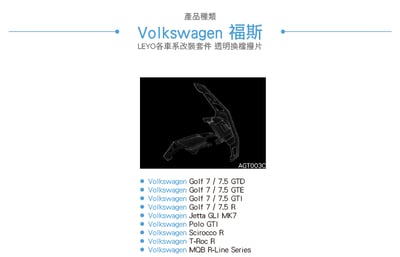 AGT003C Leyo透明換檔撥片6