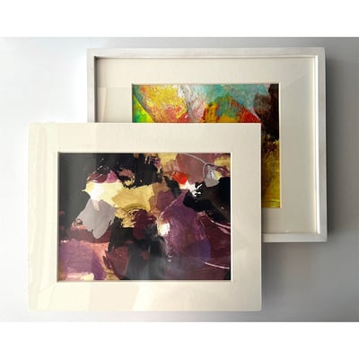 ｜複合媒材｜#150+厚卡(活動框)2