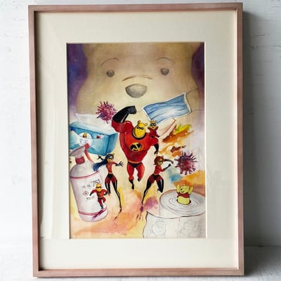 ｜水彩｜#150+卡紙窗1