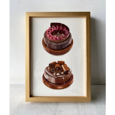 ｜水彩｜#150直接裱1