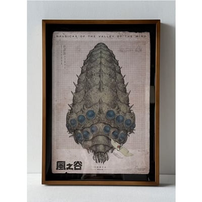 ｜限量版王蟲圖鑑海報｜#150 懸浮1