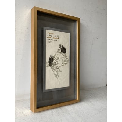 ｜水墨｜#150+卡紙窗收邊 圖懸浮2