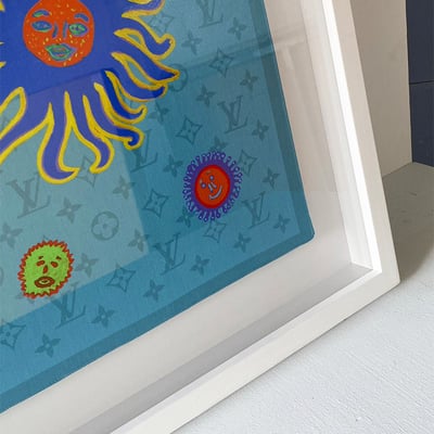 ｜LV x YK Faces 方巾｜#620 懸浮2