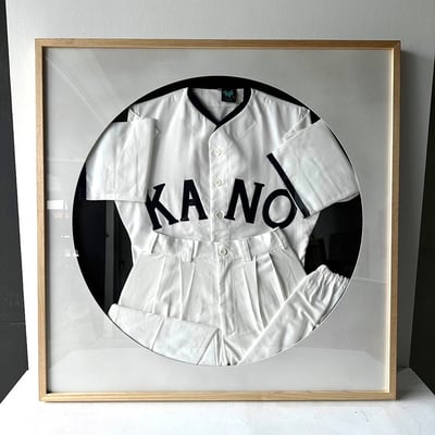 ｜棒球球衣球褲2合1｜#620+卡挖圓窗+壓克力1