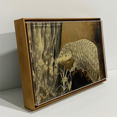 ｜膠彩｜#160L+內罩壓克力2