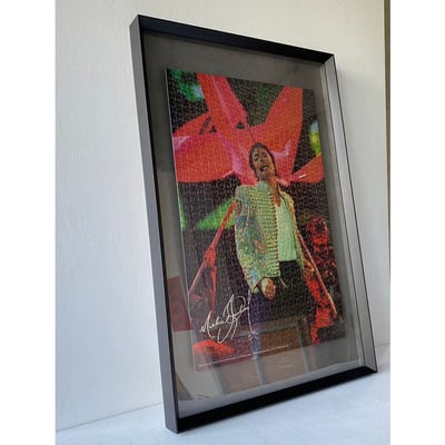 ｜絕版Michael Jackson珠光拼圖｜#A62+壓克力 懸浮2
