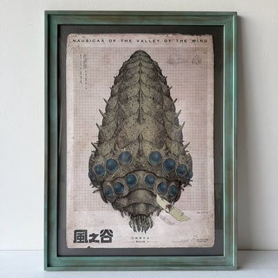 ｜限量版王蟲圖鑑海報｜#130平 平貼1