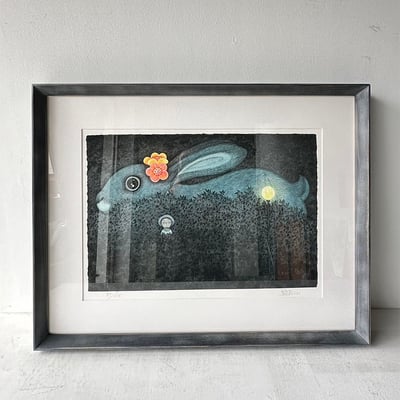 ｜幾米版畫｜#A62+無酸卡裝裱包(保護級)1