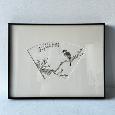 ｜水墨｜#鋁框3429T+卡紙扇形窗2