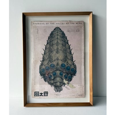 ｜限量版王蟲圖鑑海報｜#A45 懸浮1