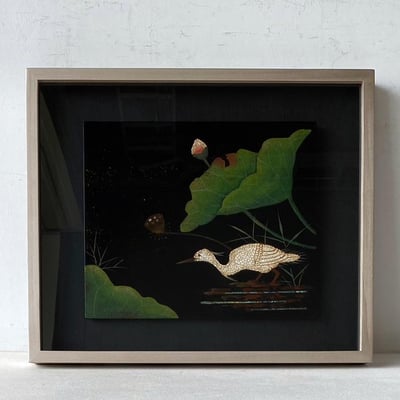 ｜漆藝｜#150+壓克力 立體1