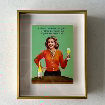 ｜卡片｜#鋁框3405T+圖懸浮1