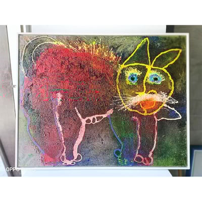 ｜油畫｜#720L+布架 加強2