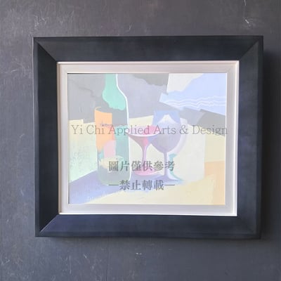 ｜油畫｜#600-1+130平(雙框)1