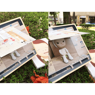 ｜出版品｜#4.5cm+底壓克力 雙面作品2