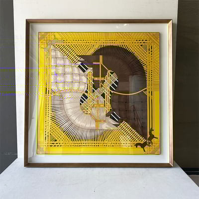 ｜Hermès愛馬仕方巾｜#A62 懸浮1