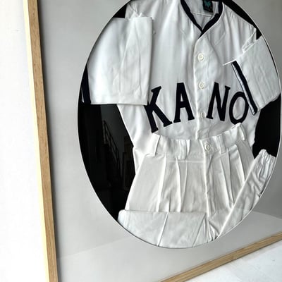 ｜棒球球衣球褲2合1｜#620+卡挖圓窗+壓克力2