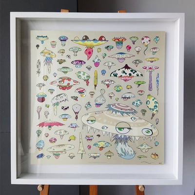 ｜版畫｜#720 無酸裝裱1