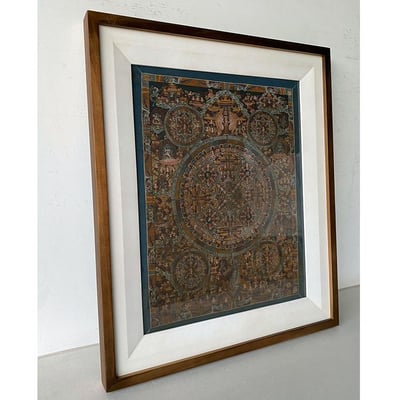 ｜唐卡｜#450+700-1+壓克力 雙框3