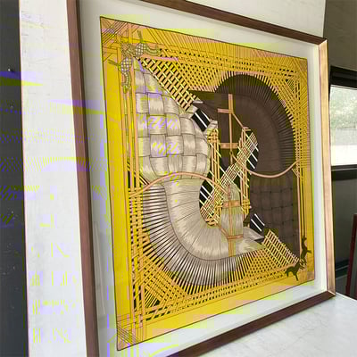 ｜Hermès愛馬仕方巾｜#A62 懸浮2