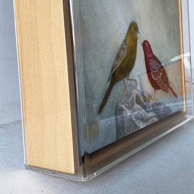 ｜膠彩｜#160L+外罩壓克力2