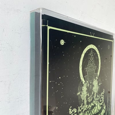 ｜夜光貼紙｜壓克力框罩+底框2