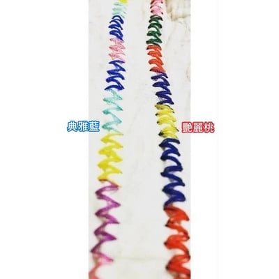 『線人』 40/2 30/3 五彩段染 彩色 大顆 縫紉線 裝飾線 手縫 車縫 彩色線 車線 手縫線 拼布 手作 台灣製7