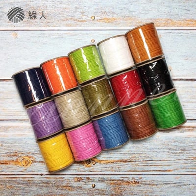 『線人』 棉繩 棉線 100%純棉 1.5mm 盒裝迷你款 編織 勾織2
