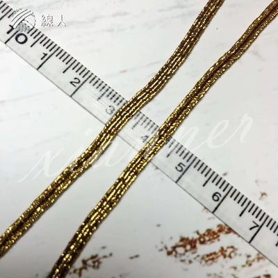 『線人』 金蔥 銀蔥 鬆緊帶 彈性 扁鬆緊帶 束帶 伸縮 禮盒 手作 包裝 台灣製2