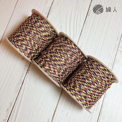 『線人』 七色線 幸運線 平安繩 貴人 桃花 開智慧 可選加金絲 平安符 招財 宗教 手鍊1