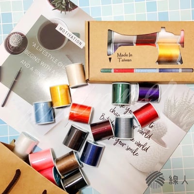 『線人』 尼龍線 高強線 皮革線 口金線 防水布 流蘇 車線 手縫 四種規格 精美盒裝 15入1