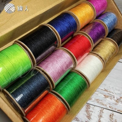 『線人』文化線 利利安 1mm 2mm 15色入 編織 流蘇 纏花 勾織 串珠 種子吊飾 春仔花 盒裝 迷你款2
