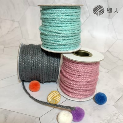 麻繩 3mm 小包裝 黃麻繩7