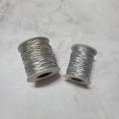 『線人』 金蔥 銀蔥 鬆緊帶 彈性繩 束帶 金蔥彈繩 銀蔥彈繩3