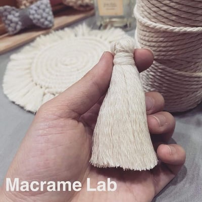 新 三股 棉米白 一公斤裝4